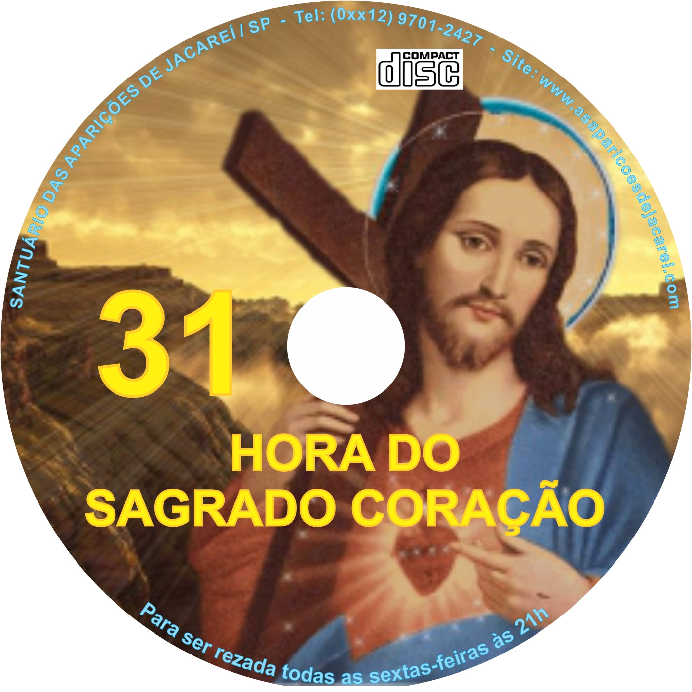 CD Hora do Sagrado Coração 31 CD Hora do Sagrado Coração 31
